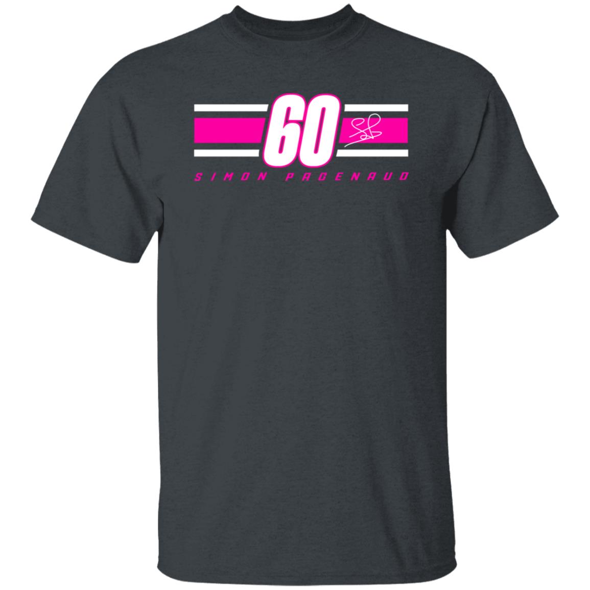 Simon Pagenaud 60 Black Signature Tee Shirt Simon Pagenaud 60 Black Signature Tee Shirt
