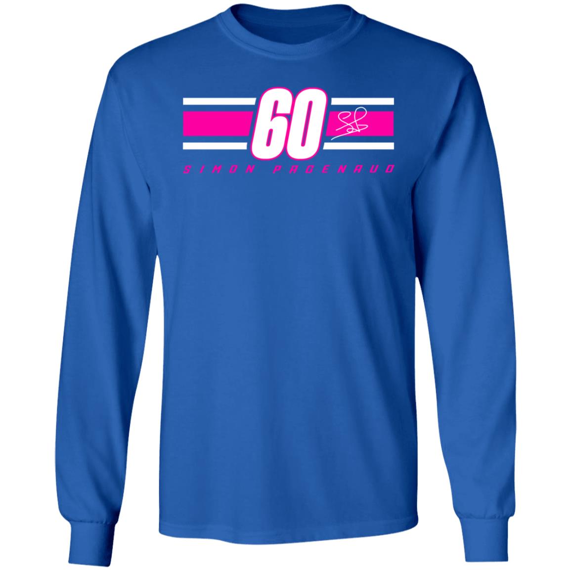 Simon Pagenaud 60 Black Signature Tee Shirt Simon Pagenaud 60 Black Signature Tee Shirt