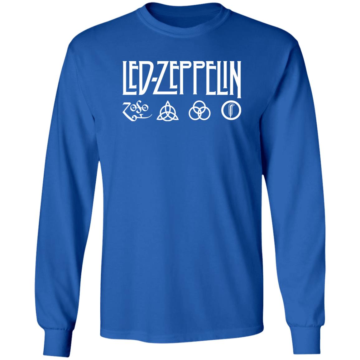 Led Zeppelin Logo Shirt Slash Led Zeppelin Shirt Hectee