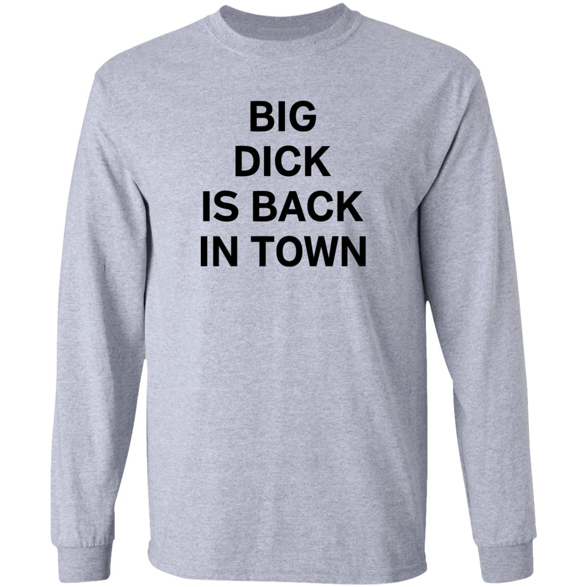 Big Dick Is Back In Town Sweatshirt Syd Divine Tarot Big Dick Is Back In Town Sweatshirt Syd Divine Tarot
