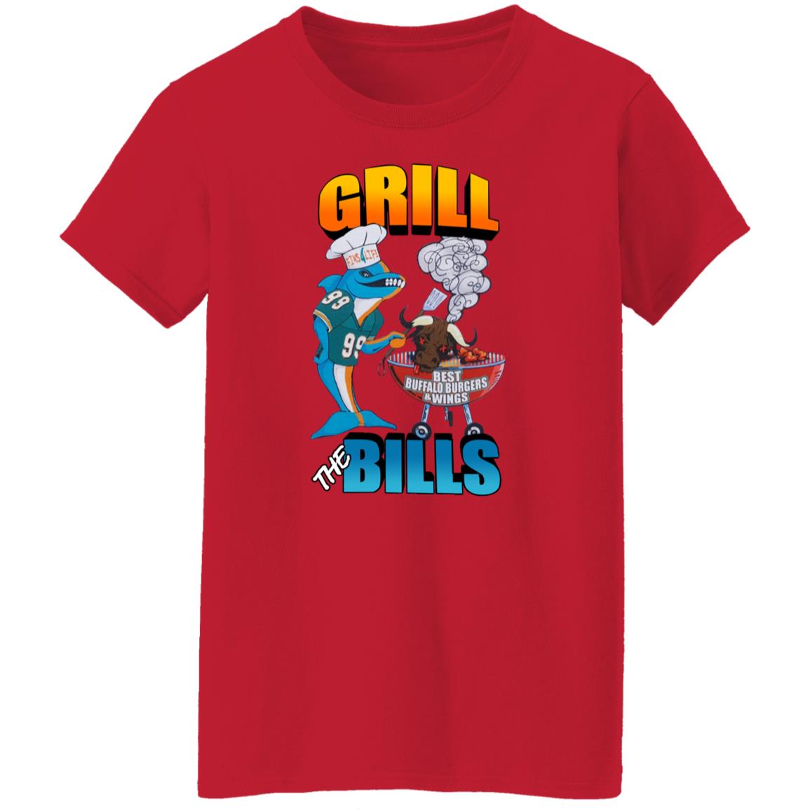 Grill The Bills Shirt Miami Dolphins Buffalo Bills Fins 4 Life Store Grill The Bills Shirt Miami Dolphins Buffalo Bills Fins 4 Life Store