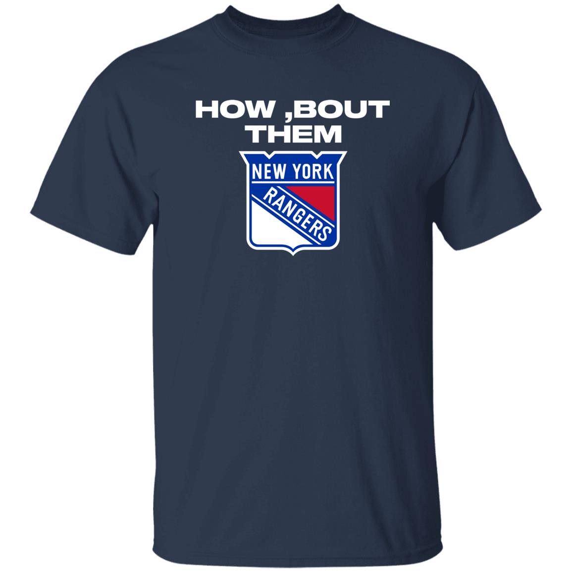How 'Bout Them Shirt New York Rangers Webleedblue Merch