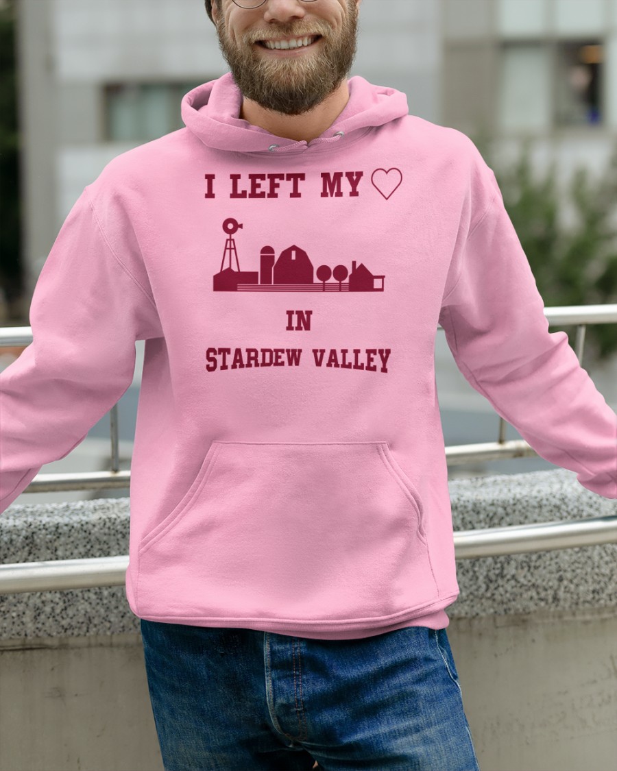 Chelsea I Left My Heart In Stardew Valley Shirt Chelsea I Left My Heart In Stardew Valley Shirt