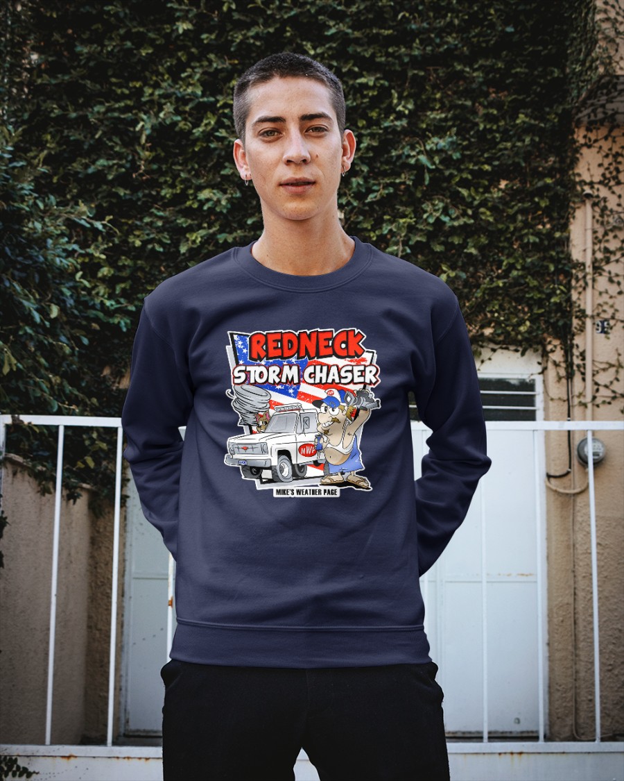 Redneck Storm Chaser T Shirt Mike's Weather Page Black Redneck Storm Chaser T Shirt Mike's Weather Page Black